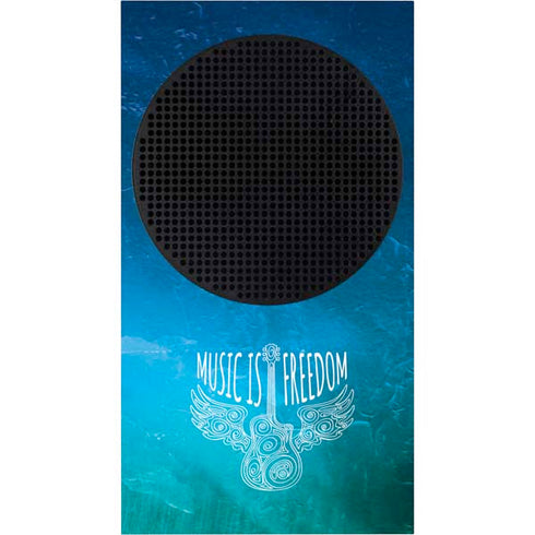Music Is Freedom Xbox Series S Console Skin