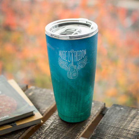 Music Is Freedom Yeti 20oz Tumbler Skin