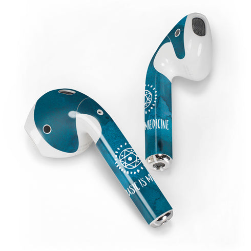 Music is Medicine Apple AirPods 2 Skin