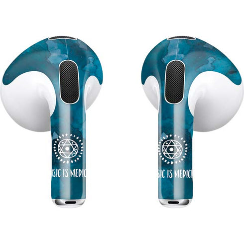 Music is Medicine Apple AirPods (3rd Gen 2021) Skin