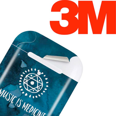Music is Medicine Apple AirPods Skin