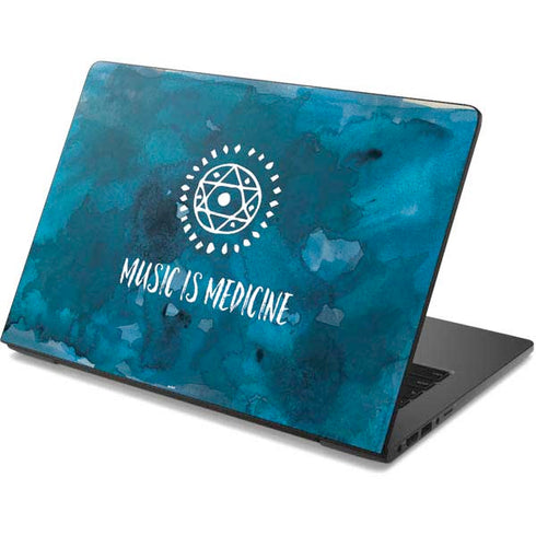 Music is Medicine Dell Chromebook Skin