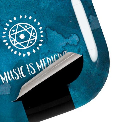 Music is Medicine Galaxy Buds Live Skin