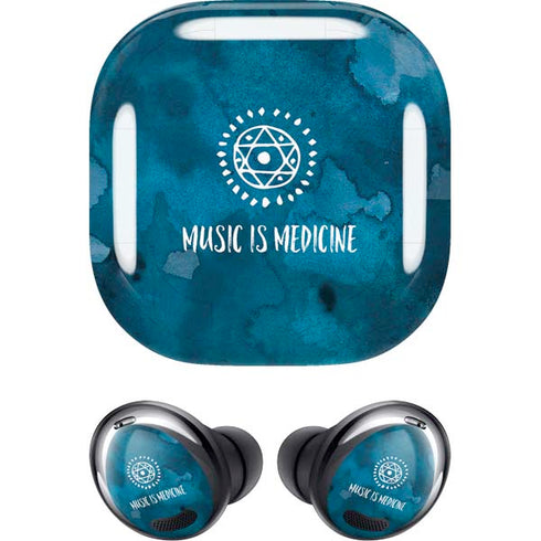 Music is Medicine Galaxy Buds Pro Skin