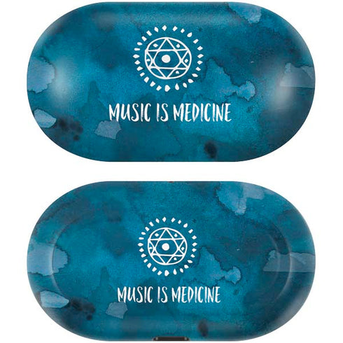 Music is Medicine Galaxy Buds Skin