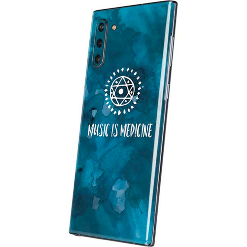 Music is Medicine Galaxy Note 10 Skin