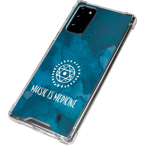 Music is Medicine Galaxy Note20 5G Clear Case