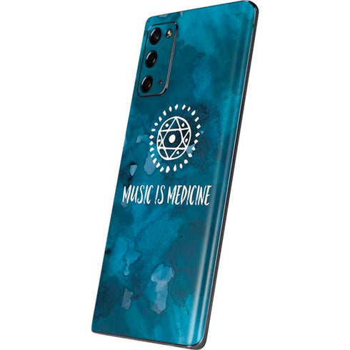 Music is Medicine Galaxy Note20 5G Skin