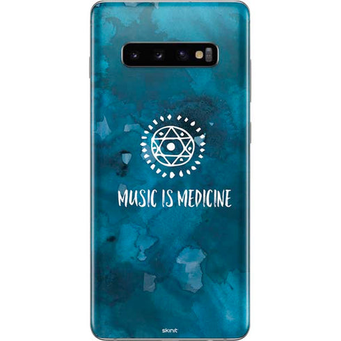 Music is Medicine Galaxy S10 Plus Skin