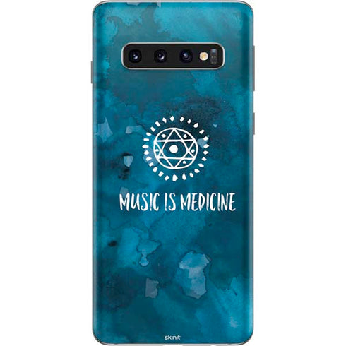 Music is Medicine Galaxy S10 Skin