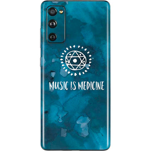 Music is Medicine Galaxy S20 Fan Edition Skin