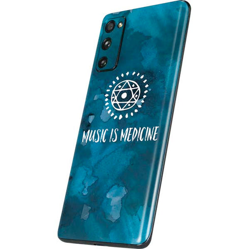 Music is Medicine Galaxy S20 Fan Edition Skin