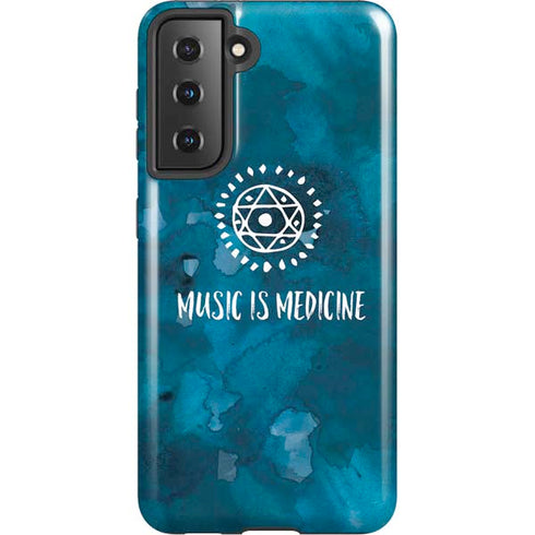 Music is Medicine Galaxy S21 5G Pro Case