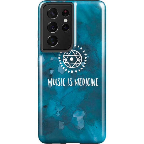Music is Medicine Galaxy S21 Ultra 5G Pro Case