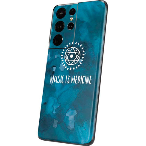 Music is Medicine Galaxy S21 Ultra 5G Skin