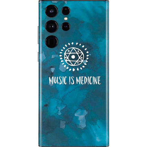 Music is Medicine Galaxy S22 Ultra Skin