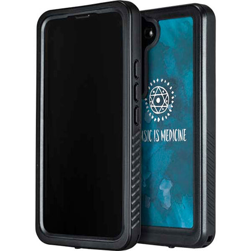 Music is Medicine Galaxy S23 Waterproof Case