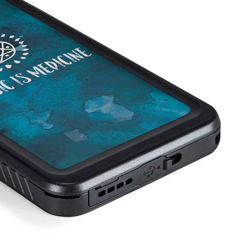 Music is Medicine Galaxy S23 Waterproof Case