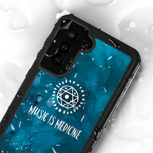 Music is Medicine Galaxy S23 Waterproof Case