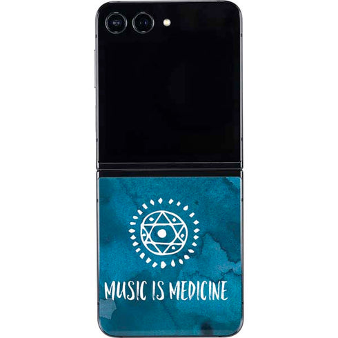 Music is Medicine Galaxy Z Flip5 5G Skin