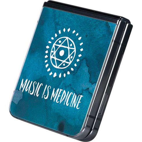 Music is Medicine Galaxy Z Flip5 5G Skin