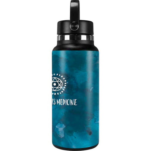 Music is Medicine Hydro Flask 32oz Wide Mouth Skin