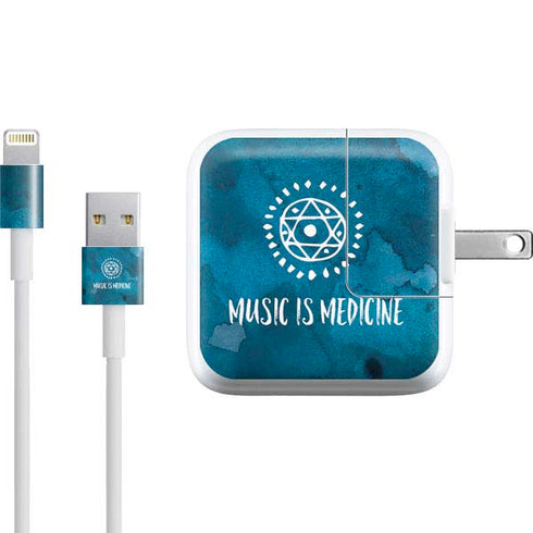Music is Medicine iPad Charger (10W USB) Skin