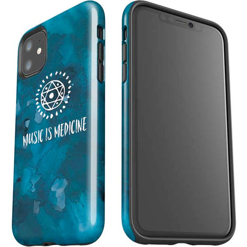Music is Medicine iPhone 11 Impact Case