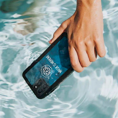 Music is Medicine iPhone 11 Pro Waterproof Case