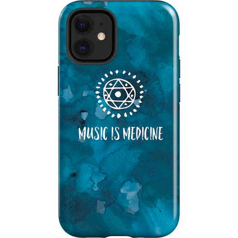 Music is Medicine iPhone 12 Mini Impact Case