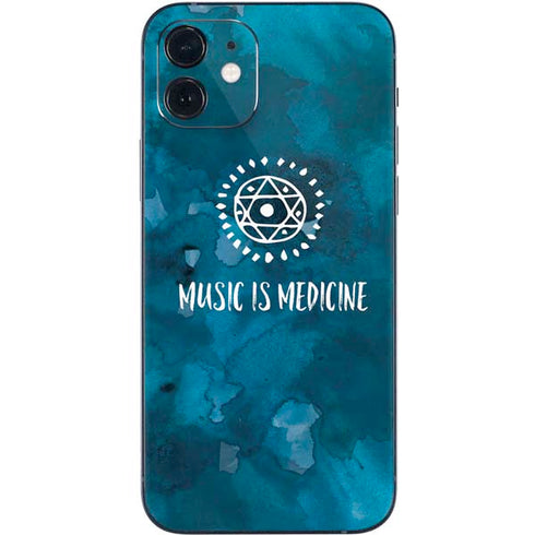 Music is Medicine iPhone 12 Mini Skin