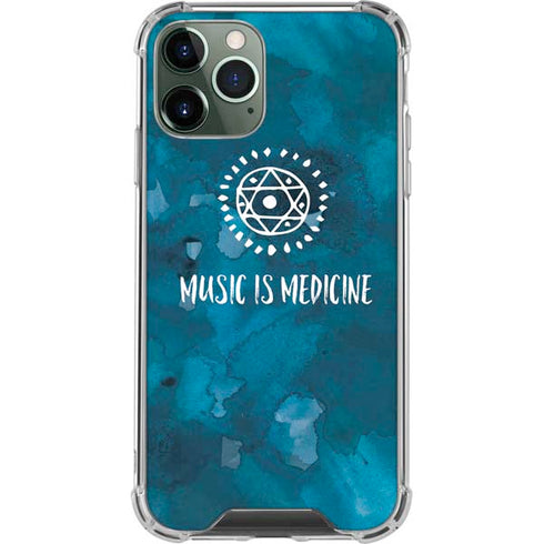 Music is Medicine iPhone 12 Pro Clear Case