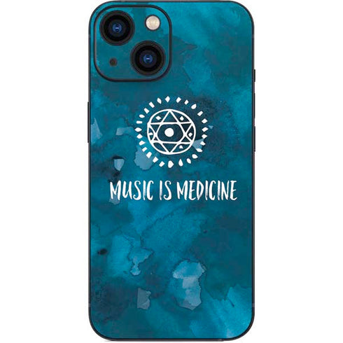 Music is Medicine iPhone 13 Mini Skin
