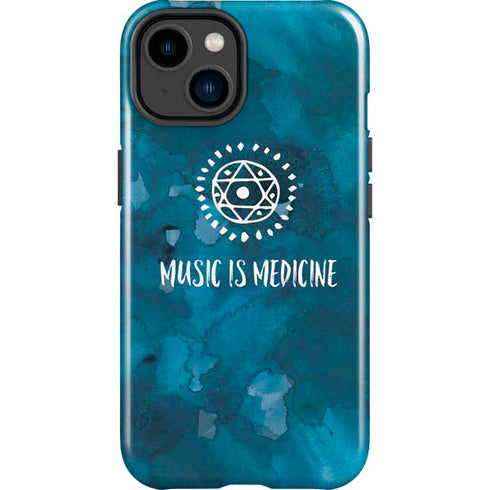 Music is Medicine iPhone 14 Plus Impact Case