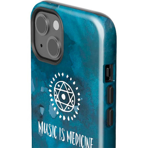 Music is Medicine iPhone 15 Impact Case