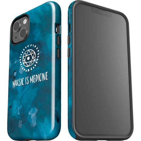 Music is Medicine iPhone 15 Impact Case