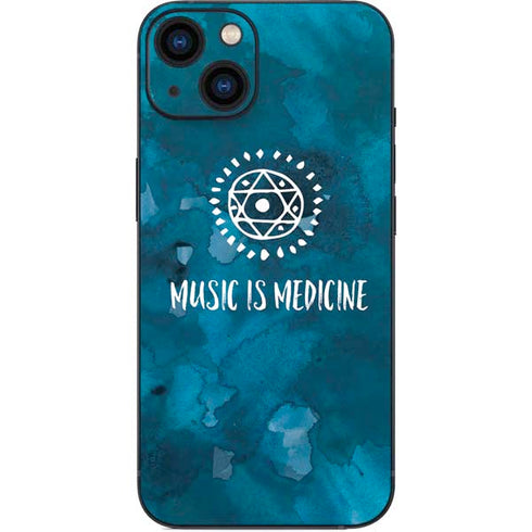 Music is Medicine iPhone 14 Plus Skin