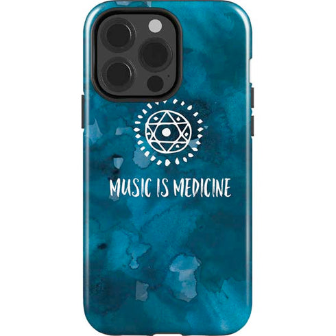 Music is Medicine iPhone 15 Pro Impact Case
