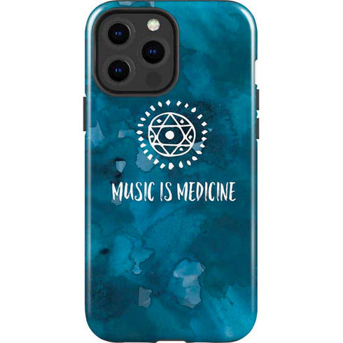 Music is Medicine iPhone 15 Pro Max Impact Case