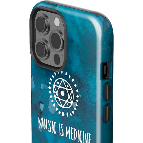 Music is Medicine iPhone 15 Pro Max Impact Case
