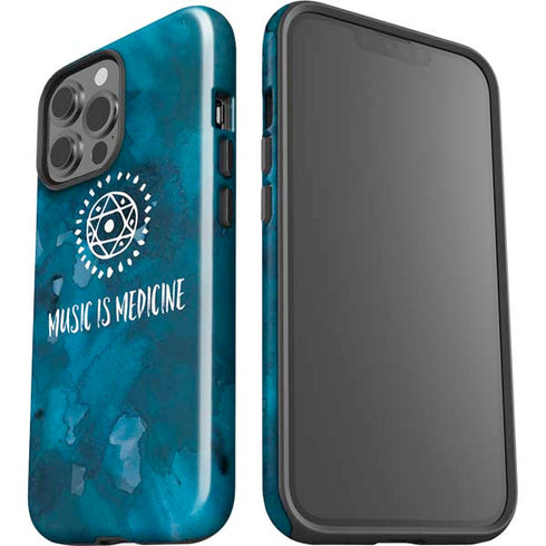 Music is Medicine iPhone 15 Pro Max Impact Case