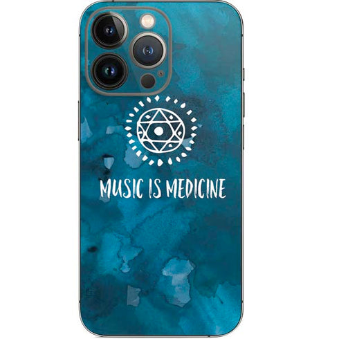 Music is Medicine iPhone 15 Pro Skin