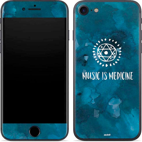 Music is Medicine iPhone 7 Skin