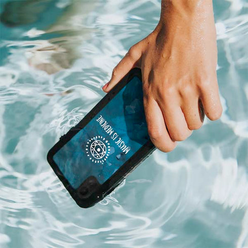 Music is Medicine iPhone XR Waterproof Case
