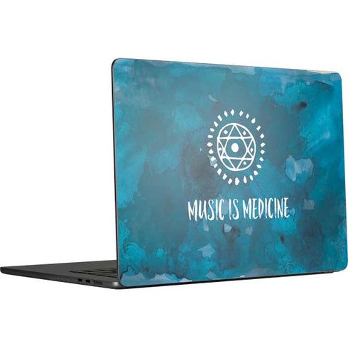 Music is Medicine MacBook Air 15 in (2023) Skin