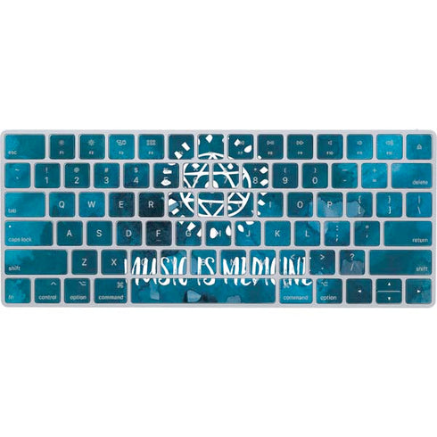 Music is Medicine Magic Keyboard Skin