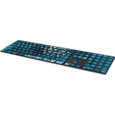 Music is Medicine Magic Keyboard with Numeric Keypad Skin