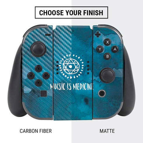 Music is Medicine Nintendo Switch Bundle Skin
