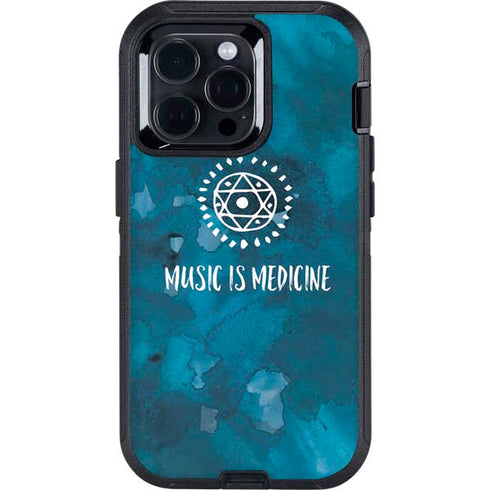 Music is Medicine Otterbox Defender iPhone Skin