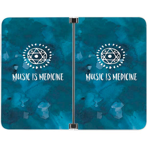 Music is Medicine Surface Duo Skin